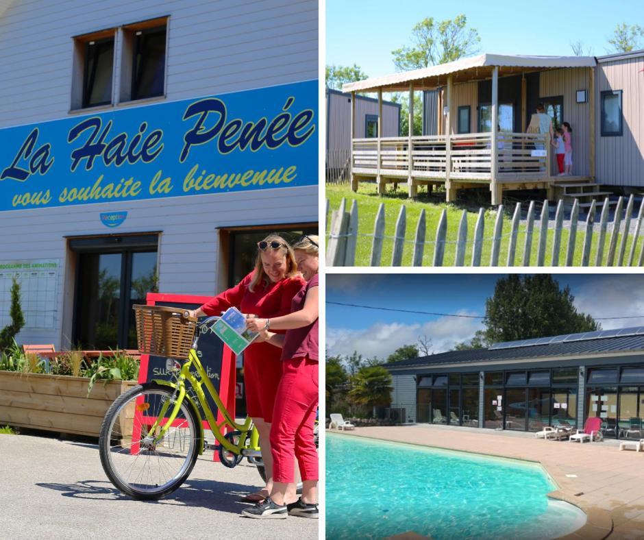 Camping La Haie Penee **** Saint-Quentin-en-Tourmont Kültér fotó